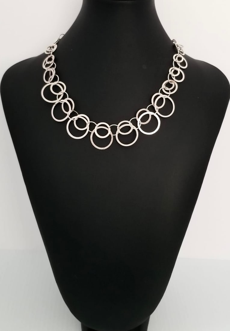 Amazing Milor Italy 925 Sterling Silver Necklace (1 of 5)