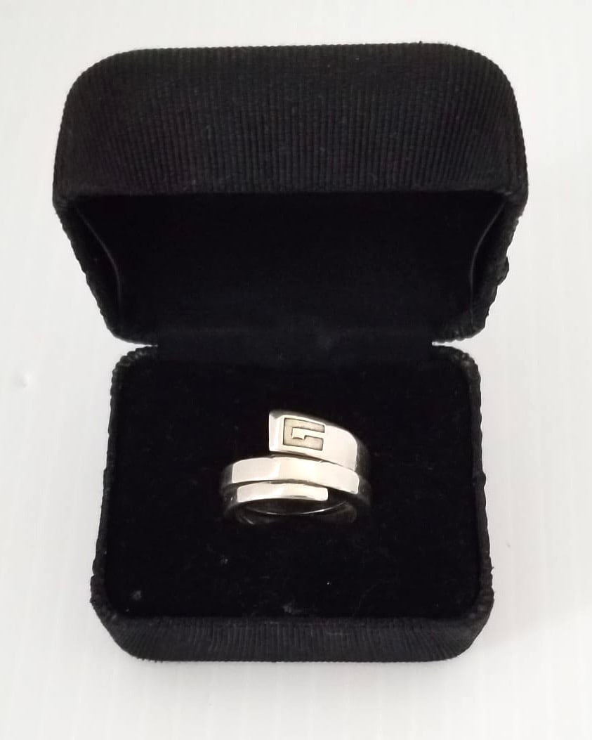 Amazing Gucci 925 Sterling Silver Made in Italy Ring (1 of 7)