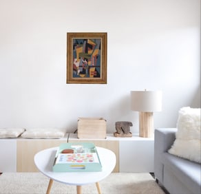 Amazing Esphyr Slobodkina Oil Masonite