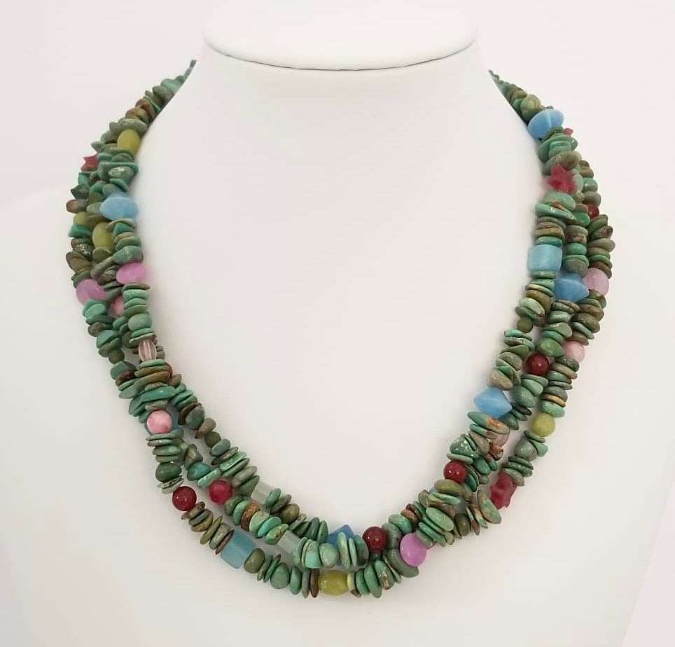 Amazing Jay King DTR Turquoise Multistone Necklace (1 of 4)