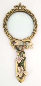Amazing Enamel Austrian Magnifyng Glass