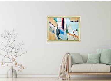 Amazing Jimmy Lueders 1978 Acrylic Canvas