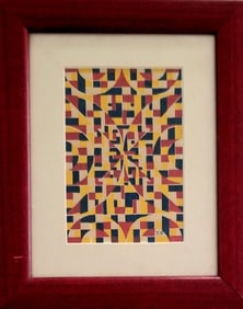 Amazing Toshinobu Onosato Gouache Paper