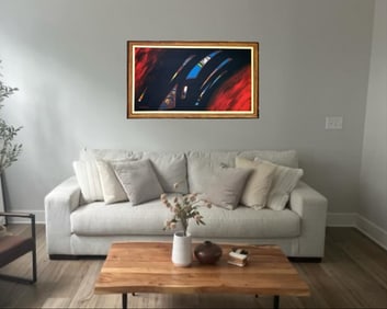 Amazing Carl Morris Acrylic Canvas