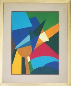 Amazing Hilaire Harzberg Hiler Goauche On Paper