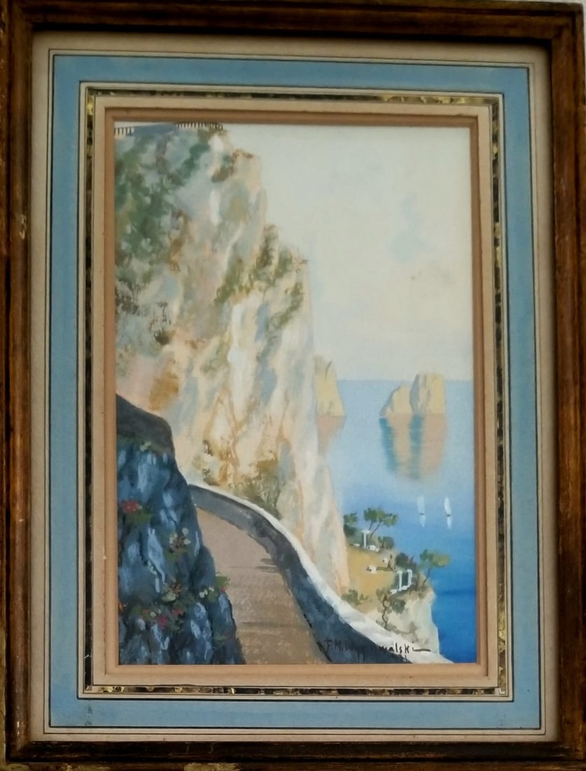 Amazing Feliks Michal Wygrzywalski 1931 Gouache Paper (1 of 3)