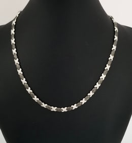 Amazing 925 Sterling Silver Chocker Necklace