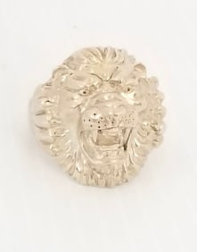 Amazing 925 Sterling Silver Lion Ring