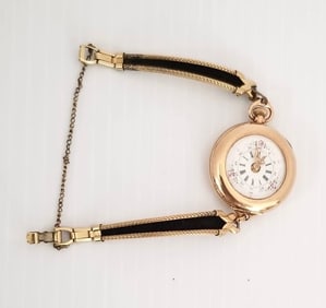 Amazing Hampden Molly Stark 14 KT Gold Filled Watch