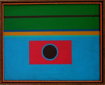 Amazing John Ferren 1964 Oil Canvas