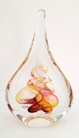 Amazing M.R Signed Art Glass