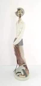 Amazing Lladro Don Quixote Porcelain Figurine