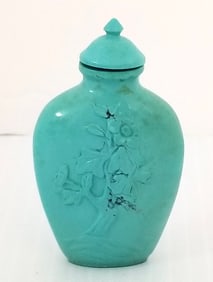 Amazing Chinese Turquoise Snuff Bottle