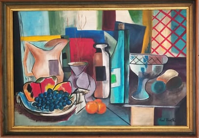 Amazing Karl Knaths Still Life Oil Canvas