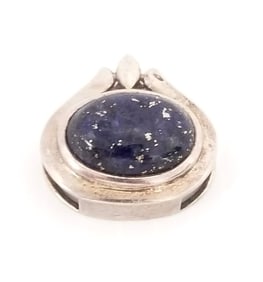Amazing SK 925 Sterling Blue Stone Pendant