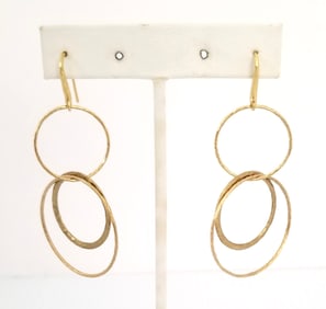Amazing Tiffany & Co. Paloma Picasso 18KT Italy Earrings