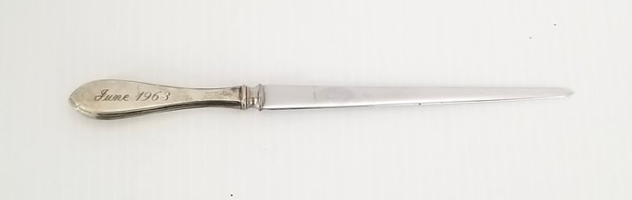 Amazing Webster Sterling Silver Opener Knife