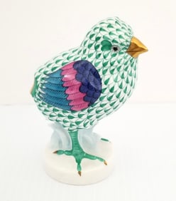 Amazing Herend Hand Painted Porcelain Chick