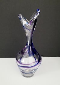 Amazing Max Verboeket Art Glass Vase