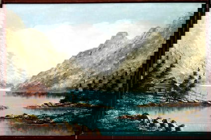 Amazing Bob (Robert Norman) Ross Oil Canvas