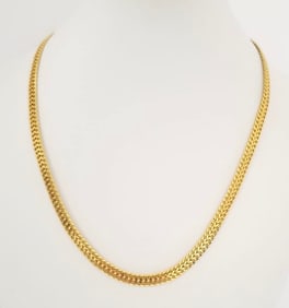 Amazing Milor Italy Gold Plated 925 Sterling Necklace