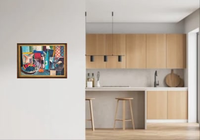 Amazing Karl Knaths Still Life Oil Canvas