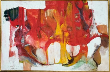 Amazing Abidin Elderoglu 1971 Oil Canvas