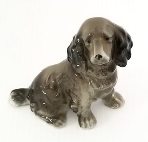 Amazing LKIA Germany Dog Porcelain Figurine