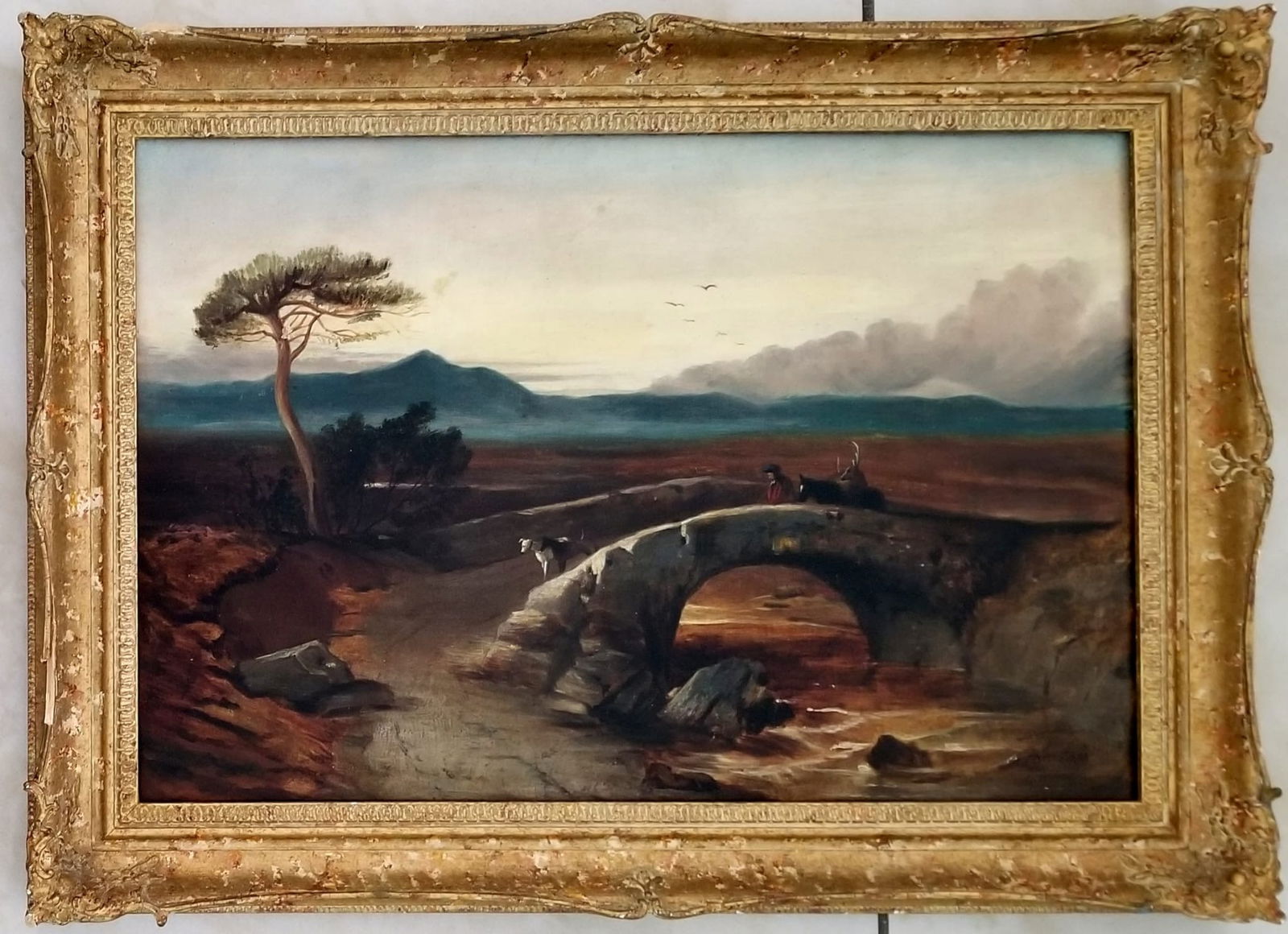 Amazing Albert Bierstadt Oil Canvas (1 of 2)