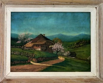 Amazing Emil Kosa Jr Oil Canvas