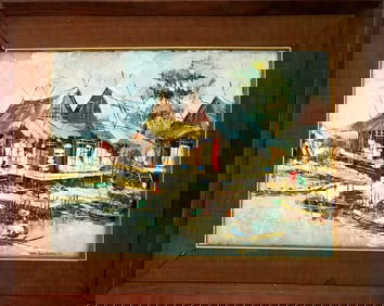 Amazing Tawee Nangdakwang Oil Canvas