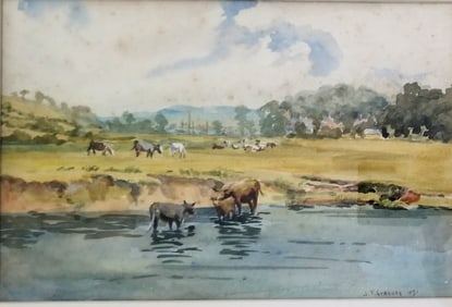 Amazing Jasper Francis Cropsey Watercolor Paper