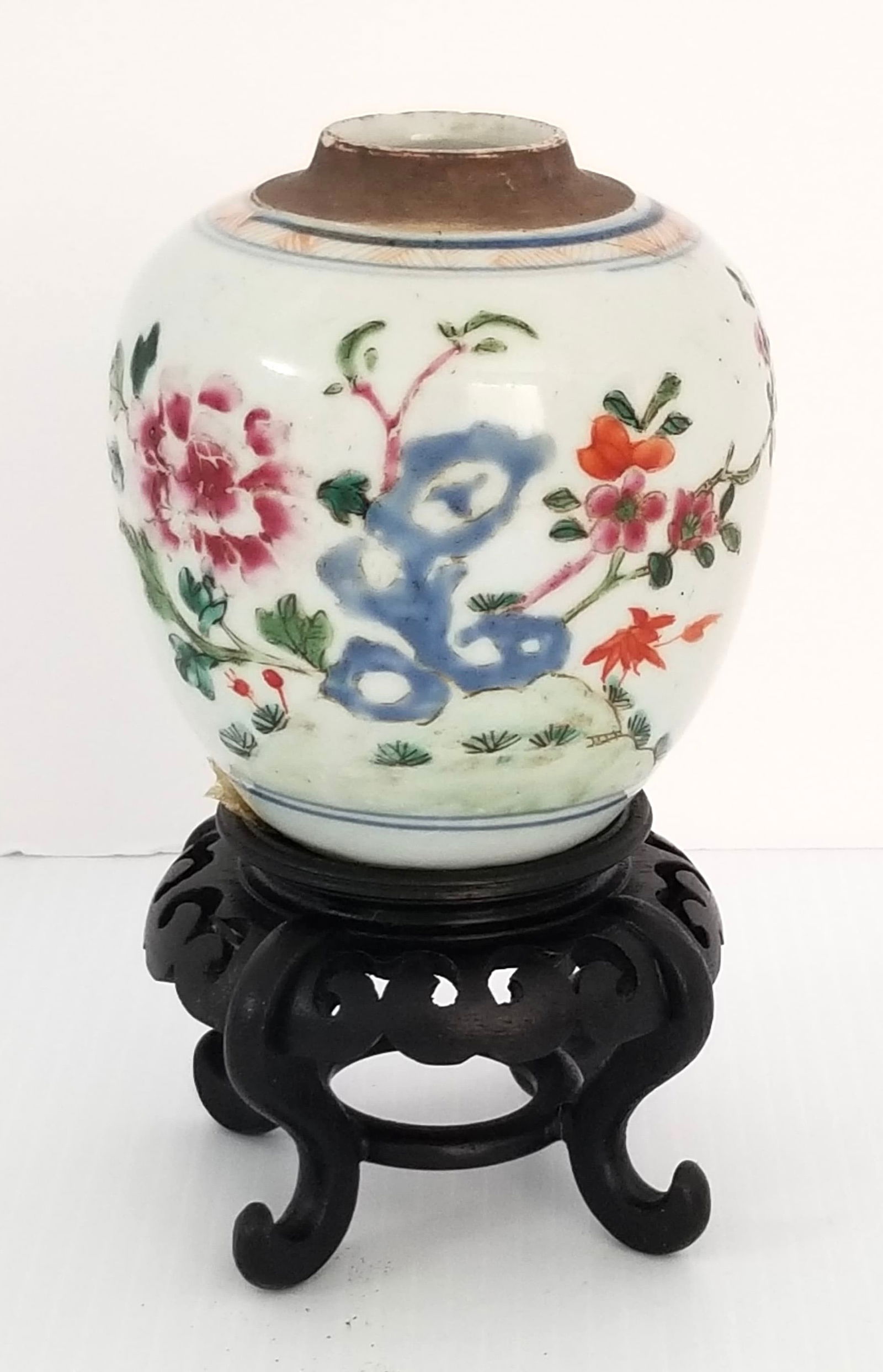 Amazing Family Rose 17 Century China Enameled Porcelain (1 of 12)