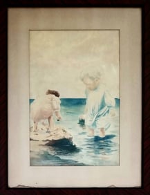 Amazing Jessie Willcox Smith Sketch Watercolor