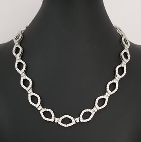 Amazing LD 925 Sterling Silver Chocker Necklace