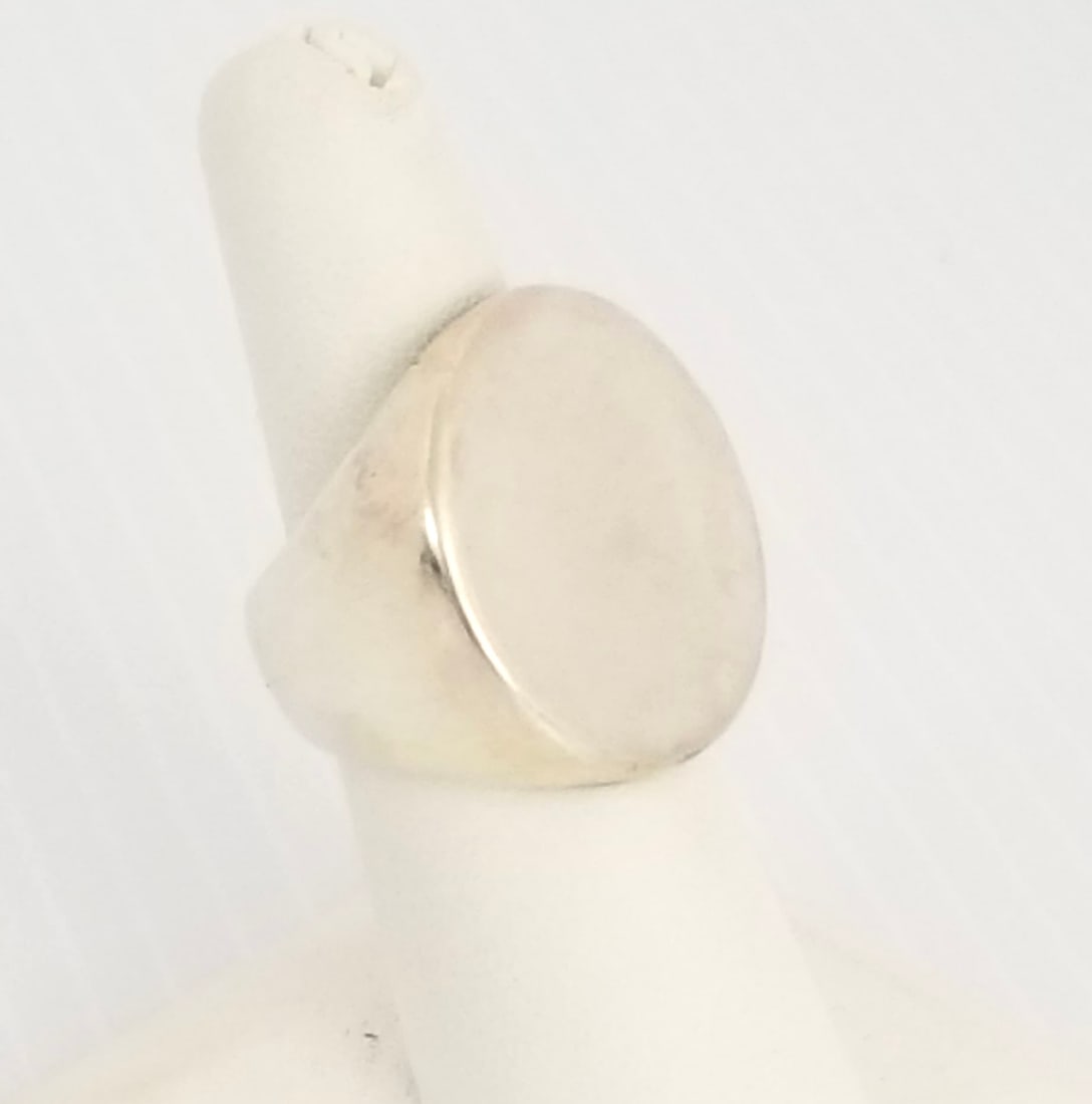 Amazing N 925 Sterling Silver Art Deco Ring - 2