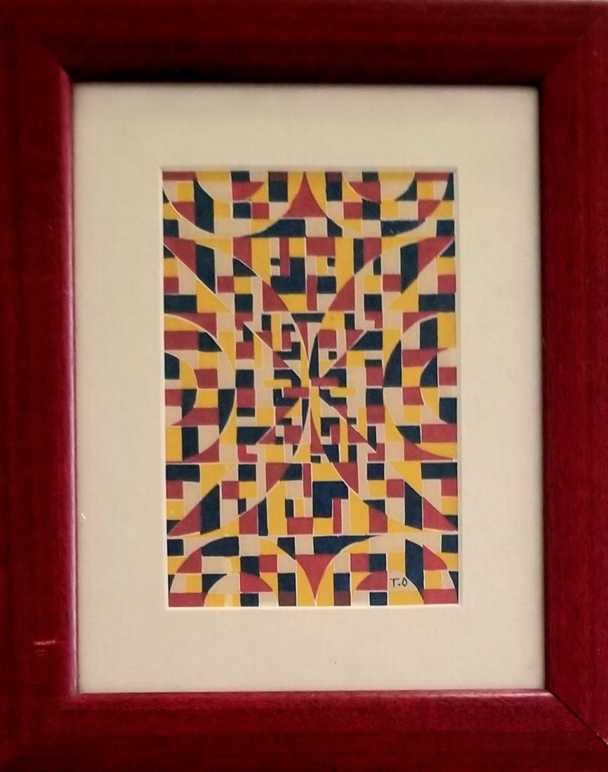 Amazing Toshinobu Onosato Gouache Paper (1 of 3)