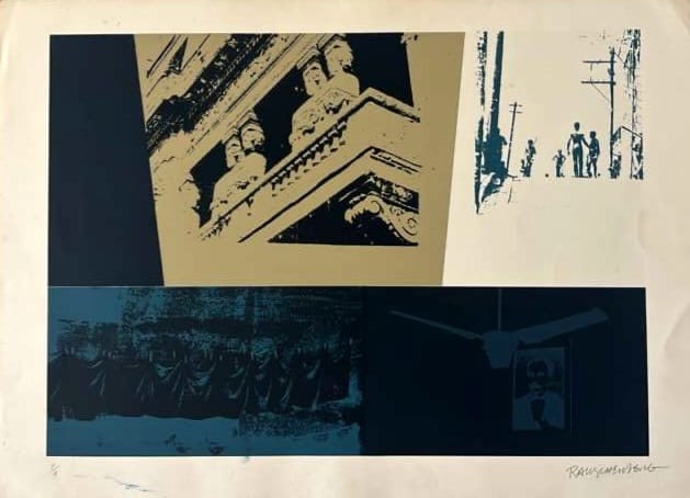 Amazing Robert Rauschenberg P/A 1988 Lithograph (1 of 8)