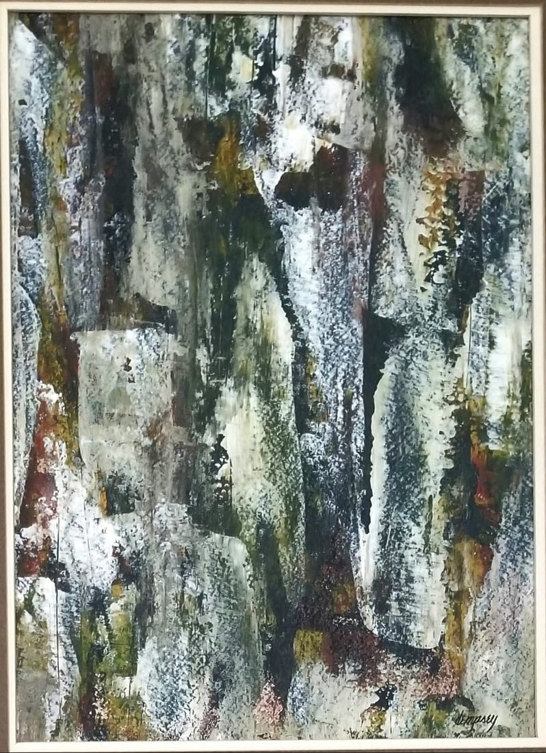 Amazing Richard Willliam Dempsey Oil Panel - 2