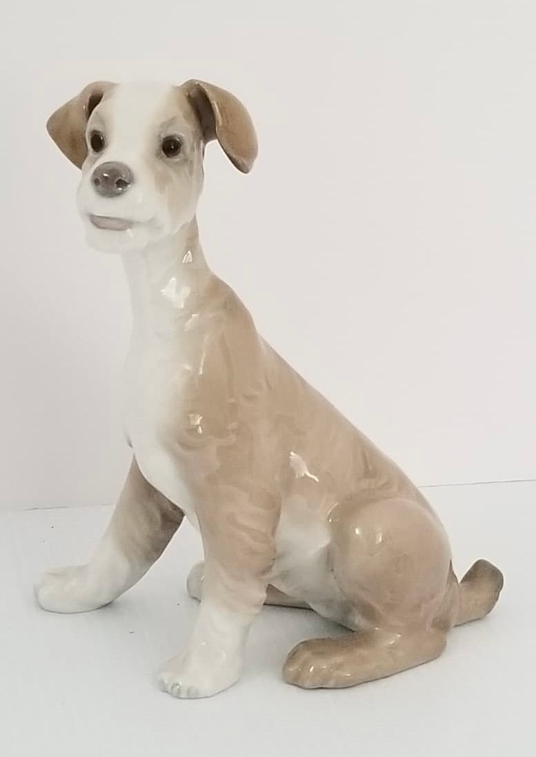 Amazing Lladro Dog Porcelain Figurine (1 of 3)
