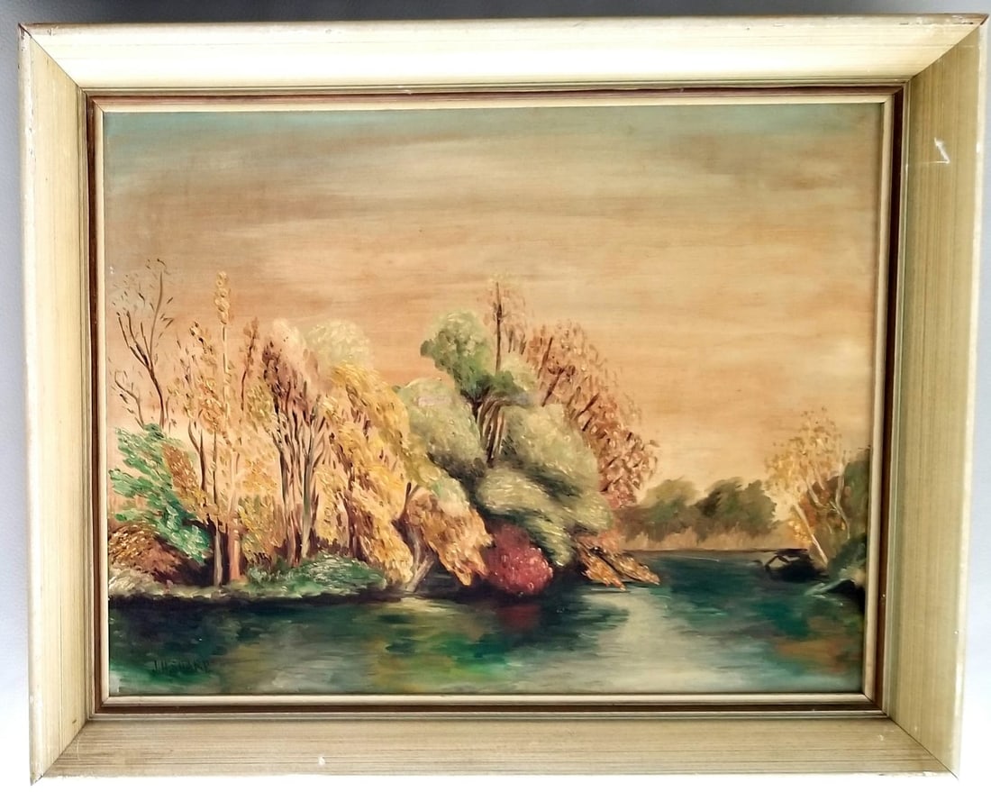 Amazing Joseph Henry Sharp Oil Canvas (1 of 3)