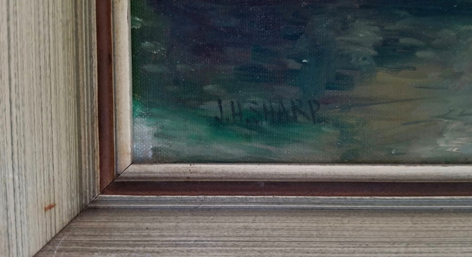 Amazing Joseph Henry Sharp Oil Canvas - 3