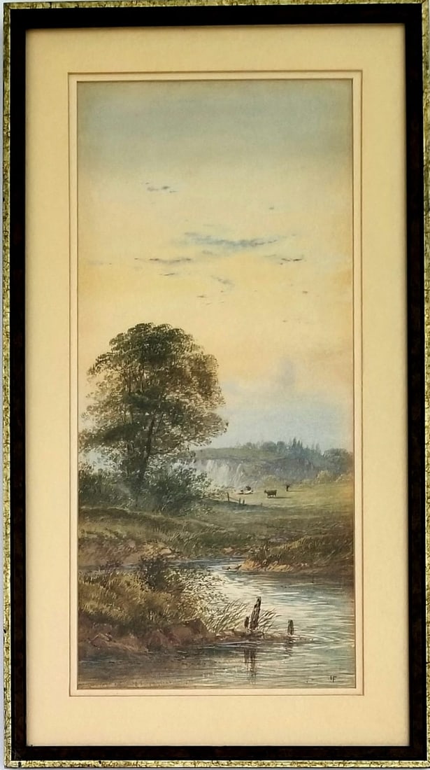 Amazing John La Farge Watercolor Gouache (1 of 3)