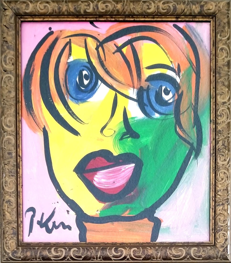 Amazing Peter Keil Oil Paper: Beautiful Peter Keil oil paper. Frame: 18 x 16 inches, art: 15 x 13 inches. Provenance: private owner. Biography: born 1942. Peter Robert Keil was born in August 1942 in Züllichau I Pommern (now Pola