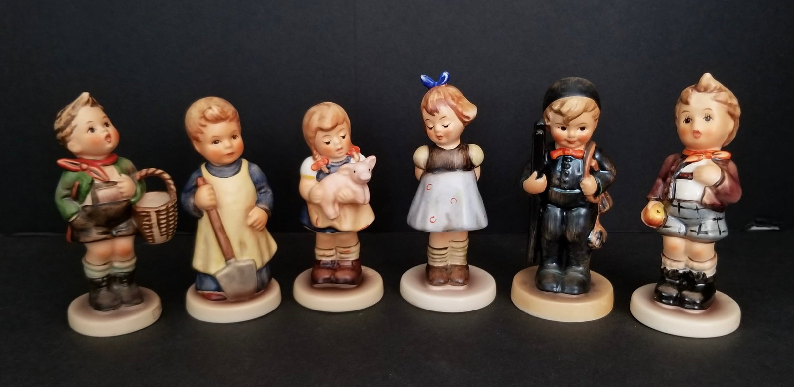 Amazing Goebel Hummel Ceramic Six Figurines Lot (1 of 5)