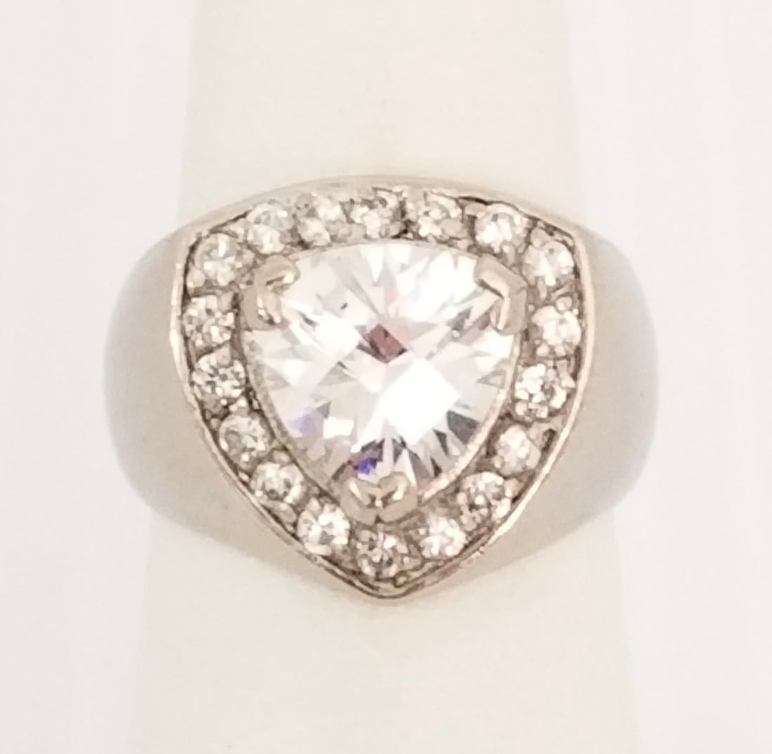 Amazing ANG 925 Sterling Silver ZC Ring (1 of 5)