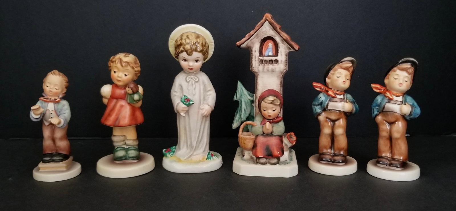 Amazing Goebel Hummel Ceramic Six Figurines Lot (1 of 10)