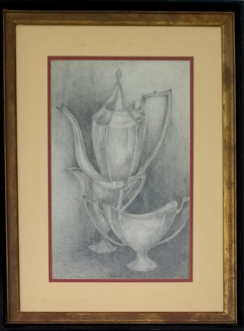 Amazing Giorgio Morandi Panel Paper: Attributed to Giorgio Morandi, it does not have a COA. Medium: panel paper. Frame: 24.5 x 16.5 inches. Provenance: private owner. Biography: 1890 - 1964. Giorgio Morandi was born in Bologna, Italy in