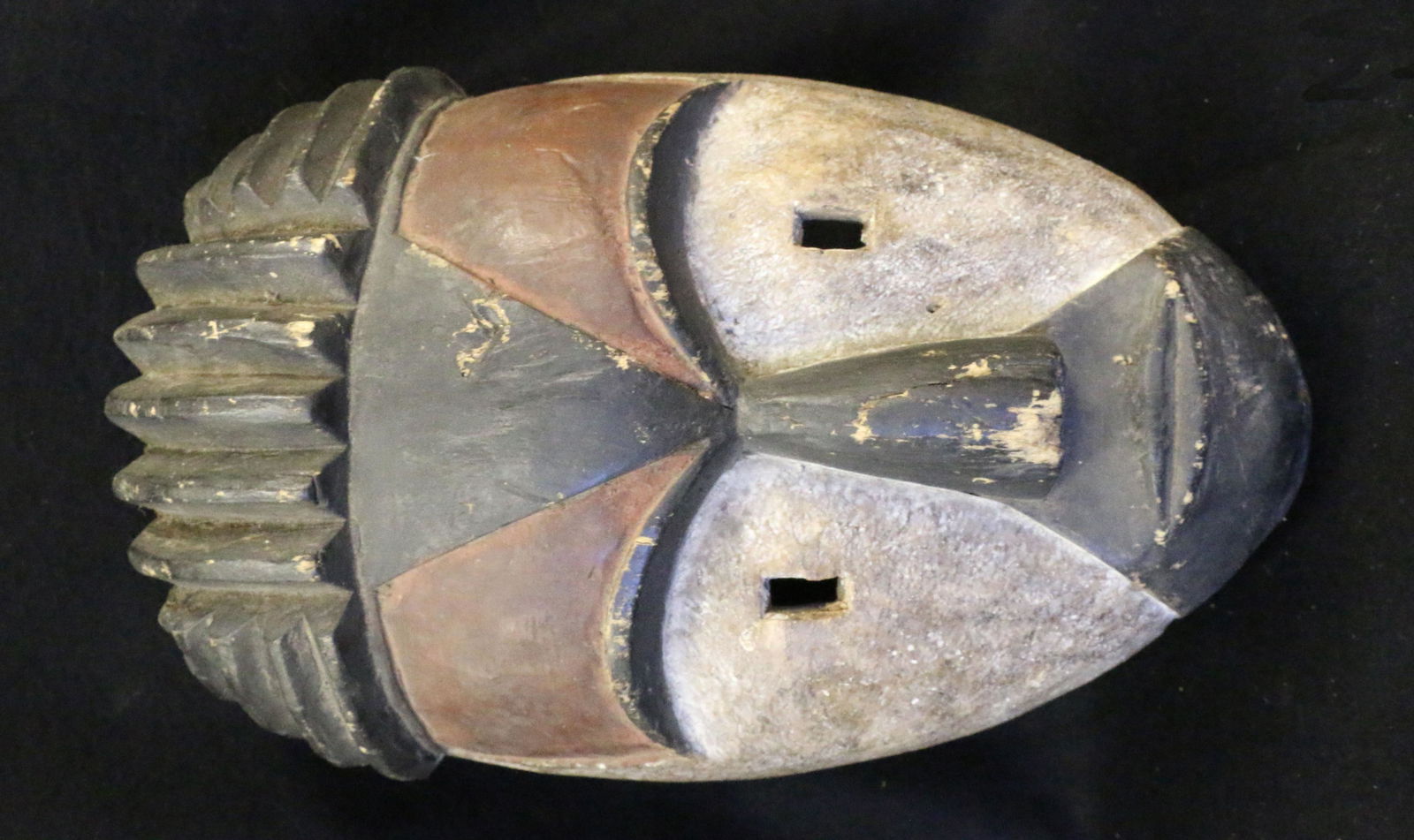 African Wooden Mask: African Wooden Mask - 13" long.