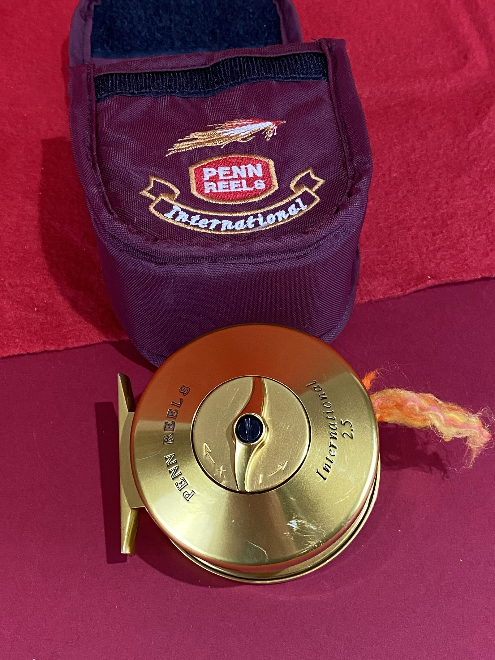 Fly Fishing Reel: Penn Reels International 2.5 -: Penn Reels International 2.5 - M940081 Fishing Reel, with original bag, near mint condition.